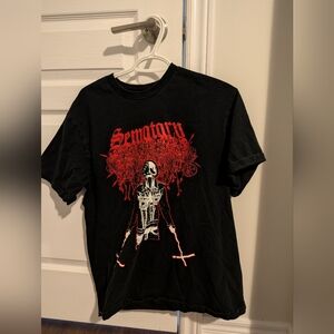 Sematary Haunted Mound Death's Wagon Tour Shirt